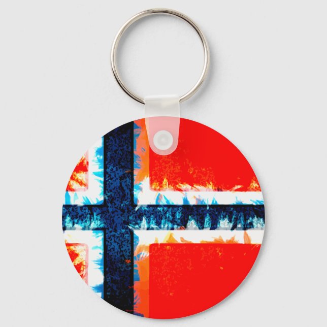 Porte-clés Norvège Norway (Recto)