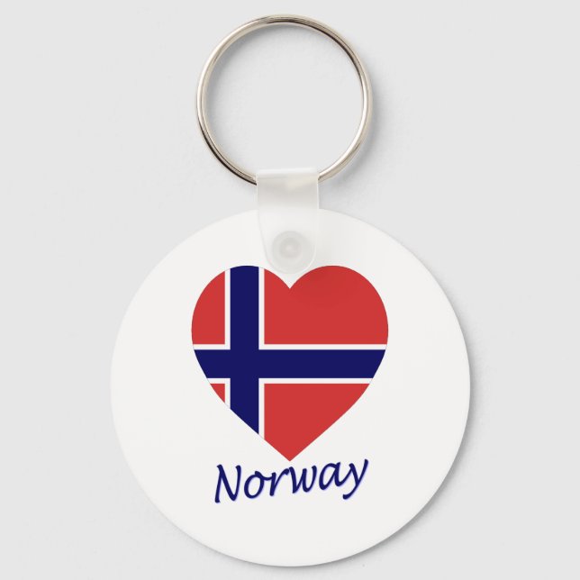 Porte-clés Norway Flag (Recto)