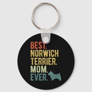Porte-clés Norwich Terrier Maman toujours Amoureux de les chi
