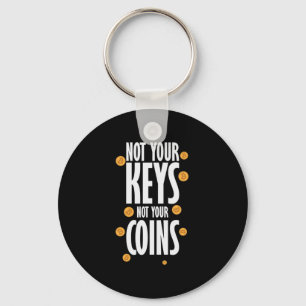 Porte-clés Not your Keys not your Coins Bitcoin