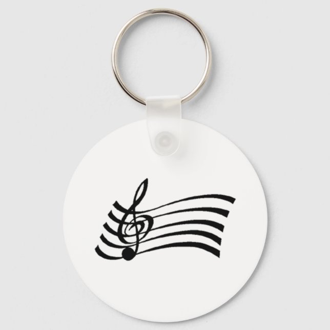 Porte-clés Note musicale (Recto)