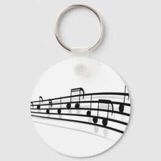 Porte-clés Notes musicales