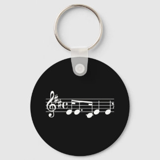 Porte-clés Notes musicales