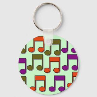 Porte-clés Notes musicales