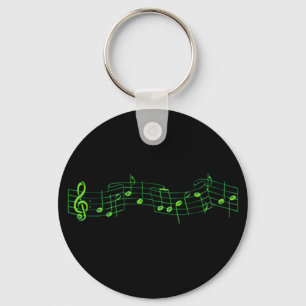 Porte-clés Notes musicales