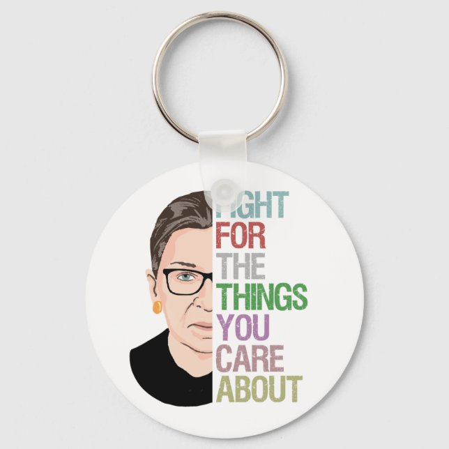 Porte-clés Notorious RBG Ruth Bader Ginsburg (Recto)