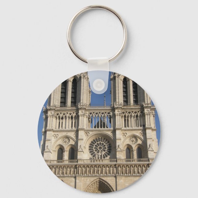 Porte-clés Notre Dame Cathedral in Paris (Recto)