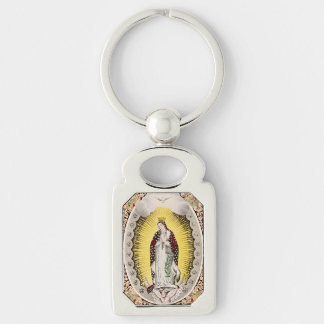 Porte-clés Notre-Dame de Guadalupe (Devant)