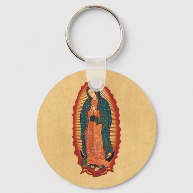 Porte-clés Notre-Dame de Guadalupe (Recto)