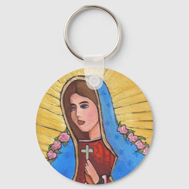 Porte-clés Notre-Dame de Guadalupe - porte - clé (Recto)