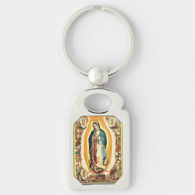 Porte-clés Notre-Dame de Guadalupe Radiant Art (Devant)
