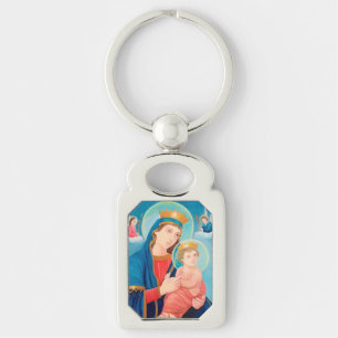 Porte-clés Notre-Dame de Perpétuel aide catholique