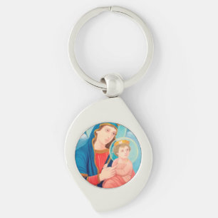 Porte-clés Notre-Dame de Perpétuel aide catholique