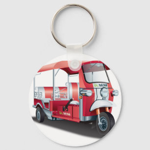 PORTE-CLÉS NOTRE GRAND ROUGE TUK TUK