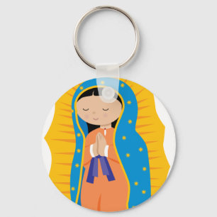 Porte-clés Notre Madame de Guadalupe