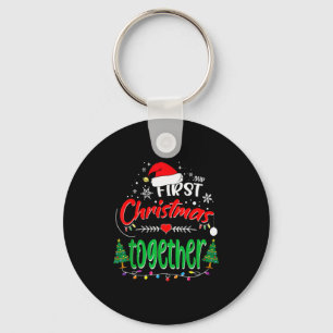Porte-clés Notre premier Noël ensemble 2021 1er Noël