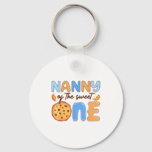 Porte-clés Nounou du gâteau Cookies et lait Anniversaire P