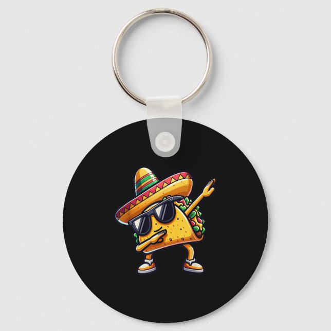 Porte-clés Nourriture mexicaine Taco (Recto)
