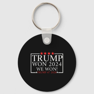 Porte-clés Nous avons gagné Trump a gagné Trump Président 202