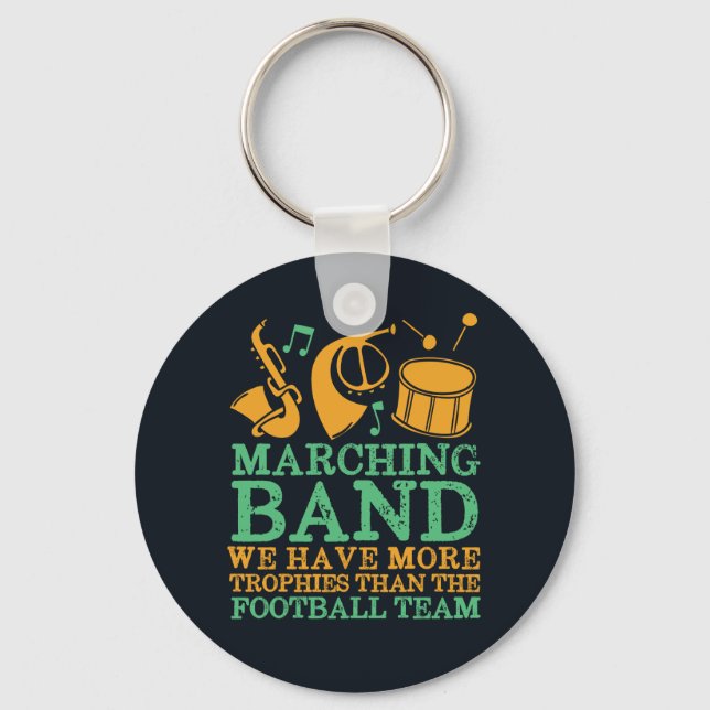 Porte-clés Nous avons plus Trophies Funny Marching Band (Recto)