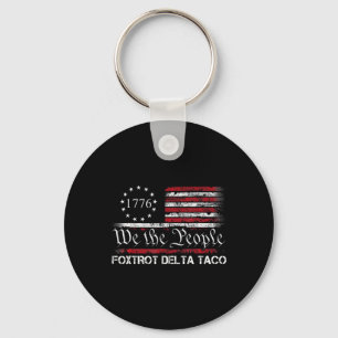 Porte-clés Nous Le Peuple Taco Foxtrot Delta Taco 1