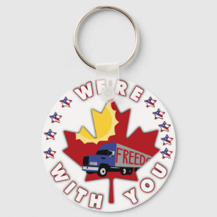 PORTE-CLÉS NOUS SOMMES AVEC VOUS PORTE - CLÉ