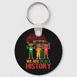 Porte-clés Nous sommes le mois de l'histoire des Noirs Enfant