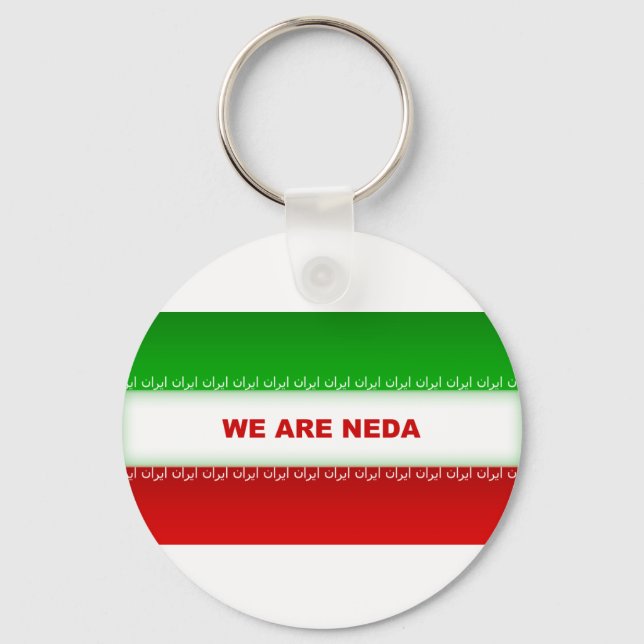 Porte-clés Nous sommes Neda (Recto)