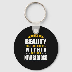 Porte-clés Nouveau Bedford - Cadeau drôle de la ville 