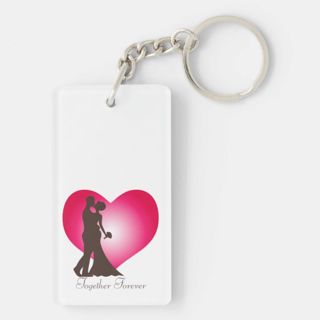 Porte-clés Nouveau couple marié (Dos)