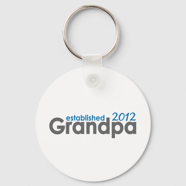 Porte-clés Nouveau grand-père créé 2012 (Recto)