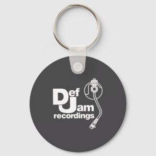 Porte-clés Nouveau logo Def Jam Recordings Clic Rap Hip Hop M