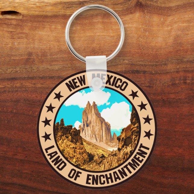 Porte-clés Nouveau-Mexique (Recto)