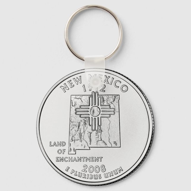 Porte-clés Nouveau-Mexique (Recto)