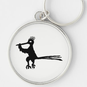 Porte-clés Nouveau-Mexique Petroglyph Road Runner