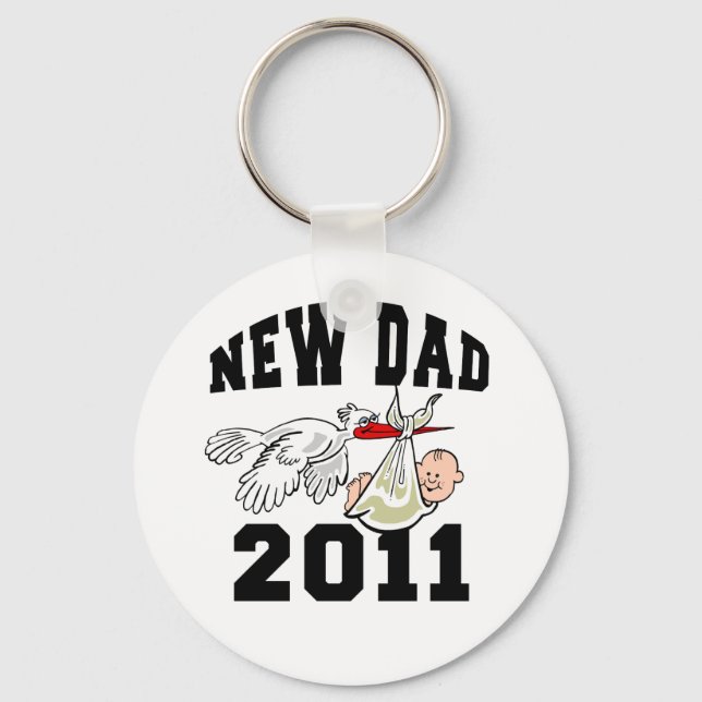 Porte-clés Nouveau papa 2011 (Recto)