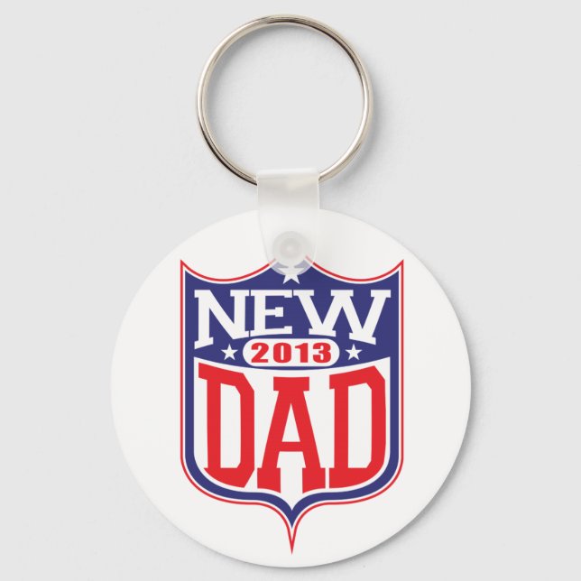 Porte-clés Nouveau papa 2013 (Recto)