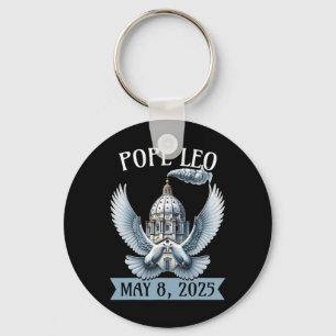 Porte-clés Nouveau Pape Leo 2025 Pape Leo