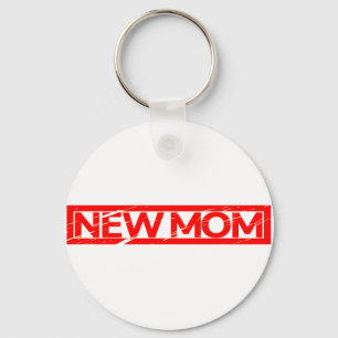 Porte-clés Nouveau timbre maman