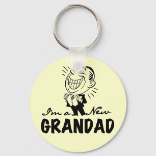 Porte-clés Nouveaux T-shirts et cadeaux de sourire de papy