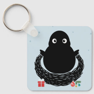 Porte-clés Nouvel An Nid d'Oiseau