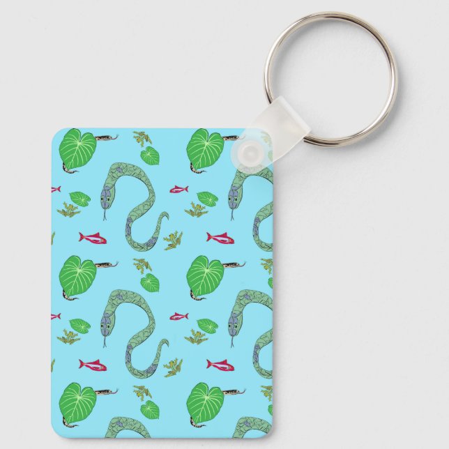 Porte-clés Nouvel an Porte - clé serpent (Verso)