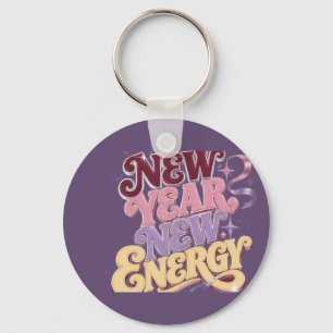 Porte-clés Nouvelle Année Nouvelle Énergie – Nouvel An Rétro