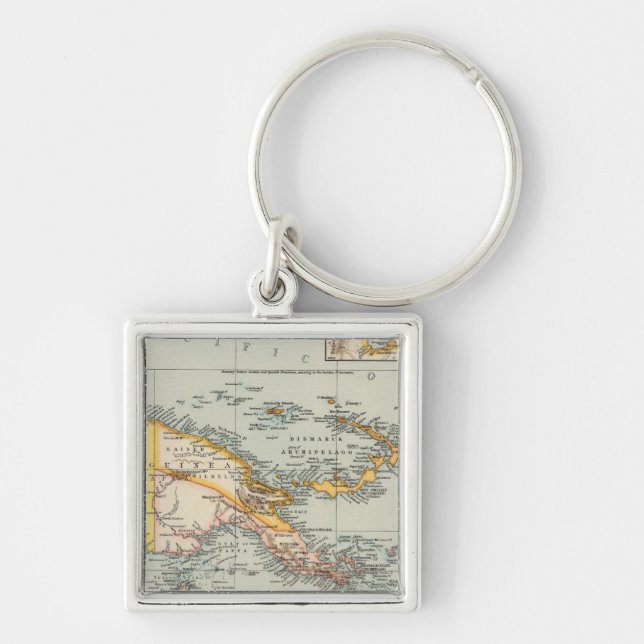 Porte-clés Nouvelle-Guinée, archipel de Papouasie (Devant)