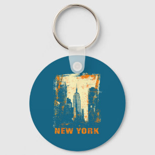 Porte-clés Nouvelle ligne de punk grunge à New York