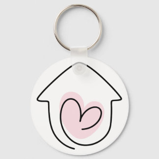 Porte-clés Nouvelle maison qui vient de déménager