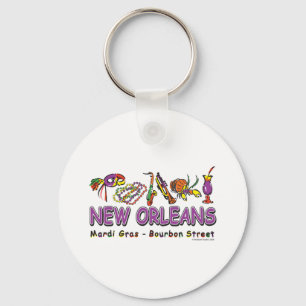 Porte-clés Nouvelle-Orléans - Amusants