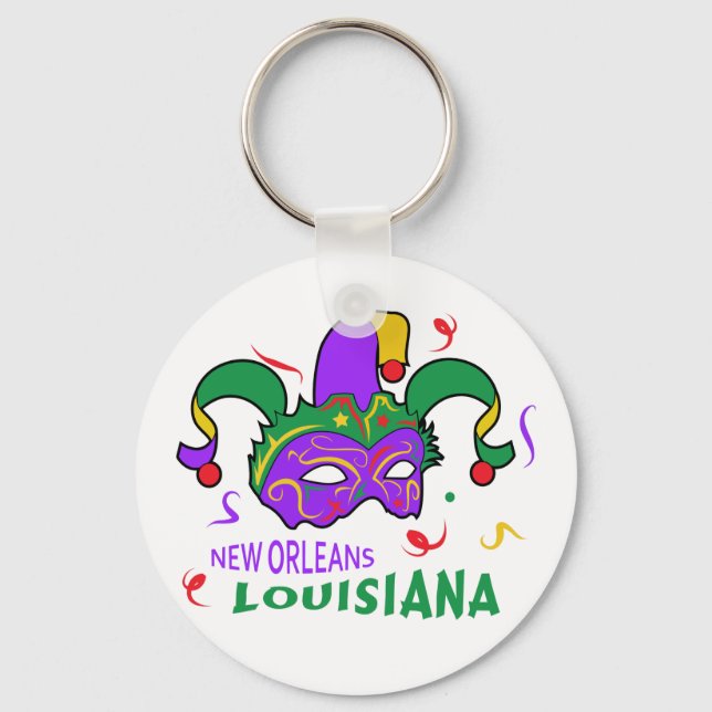 Porte-clés Nouvelle-Orléans Louisiane (Recto)