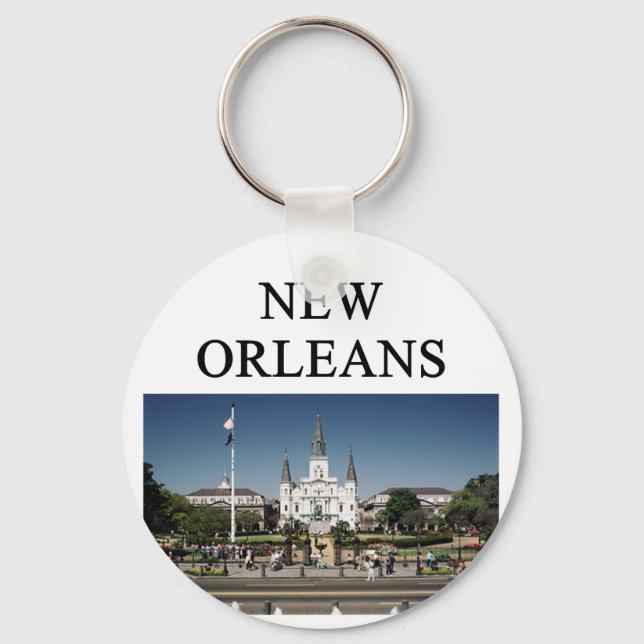 Porte-clés NOUVELLE-ORLÉANS louisiane (Recto)