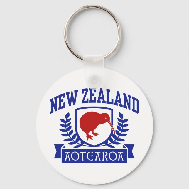 Porte-clés Nouvelle-Zélande (Recto)